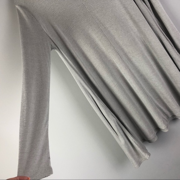 Emetla Gray & White Tunic Dress - Picture 3 of 5